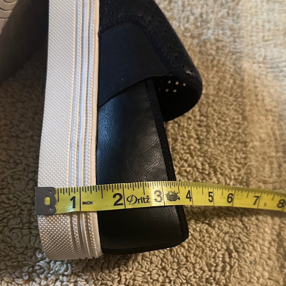 ELIZA Black Slip-On Platform Sneakers - Picture 12 of 12